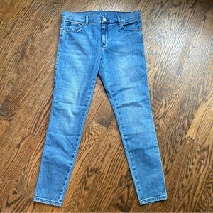 Mott & Bow Mid-Rise Skinny Classic Blue Women's Jeans